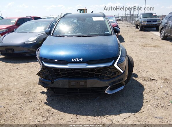 KNDPVCDG6S7217586 2025 KIA SPORTAGE HYBRID Синий Вид задней части салона