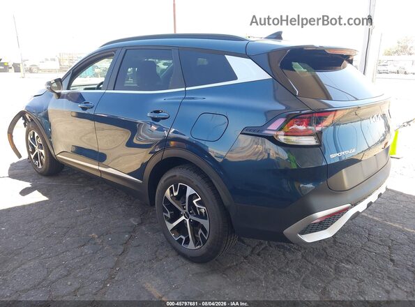 KNDPVCDG6S7239877 2025 KIA SPORTAGE HYBRID Blue Задня ліва чверть