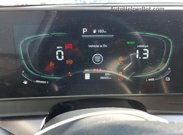 KNDPVCDG8R7132534 2024 KIA SPORTAGE White Vista del cuadro de instrumentos