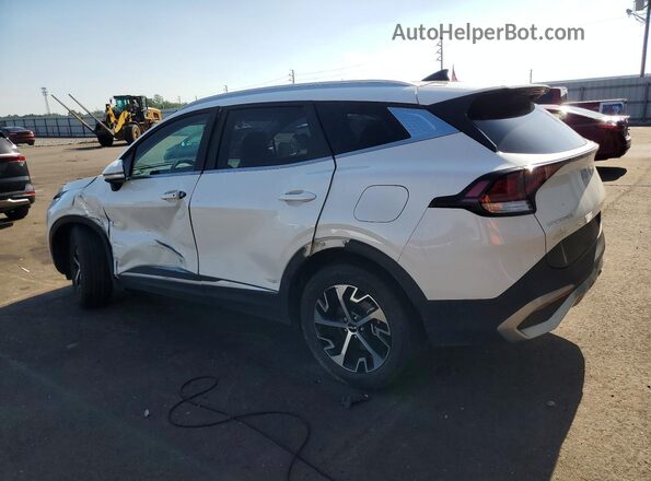 KNDPVCDG8R7132534 2024 KIA SPORTAGE White Trasero izquierdo