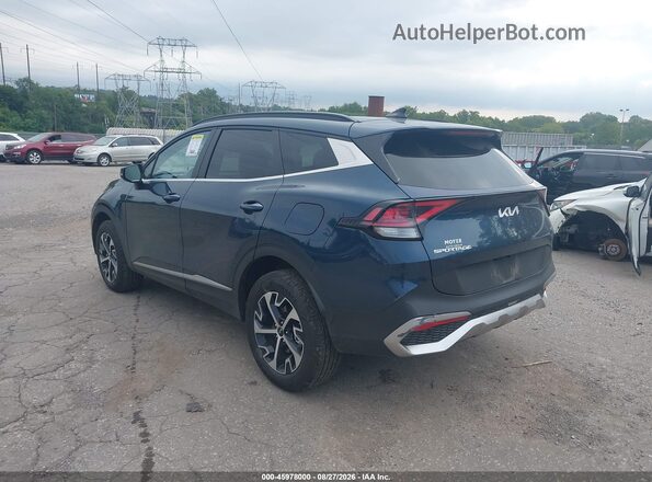 KNDPVCDG8S7214933 2025 KIA SPORTAGE HYBRID Синий Задняя левая четверть