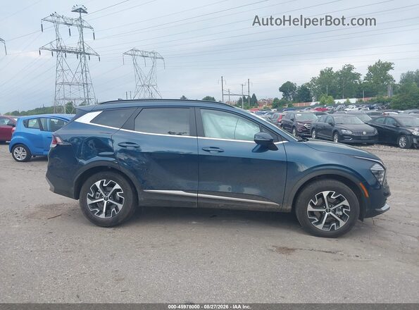 KNDPVCDG8S7214933 2025 KIA SPORTAGE HYBRID Синий Вид задней части салона