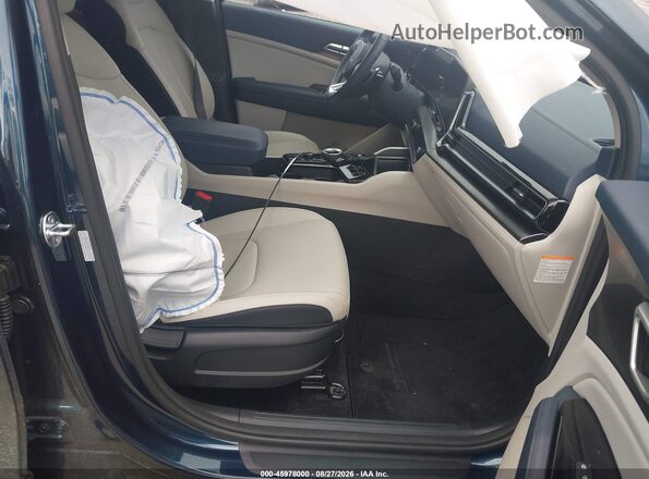 KNDPVCDG8S7214933 2025 KIA SPORTAGE HYBRID Синий Вид салона спереди