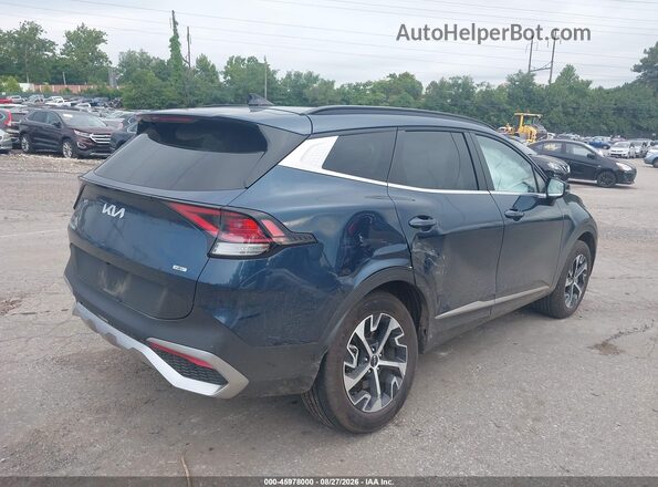 KNDPVCDG8S7214933 2025 KIA SPORTAGE HYBRID Синий Задняя правая четверть