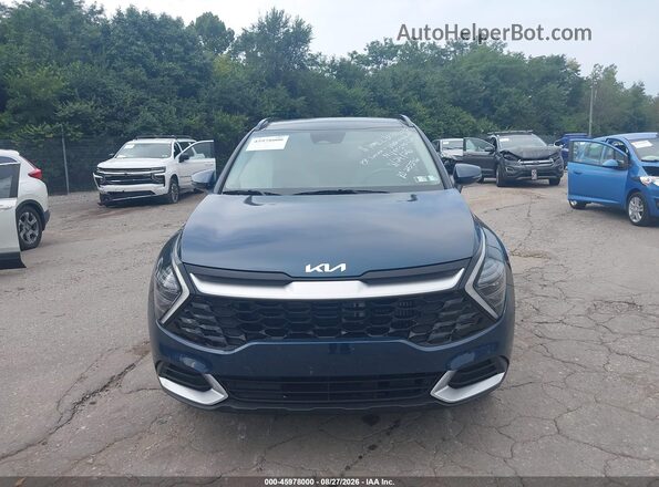 KNDPVCDG8S7214933 2025 KIA SPORTAGE HYBRID Синий Вид щитка приборов