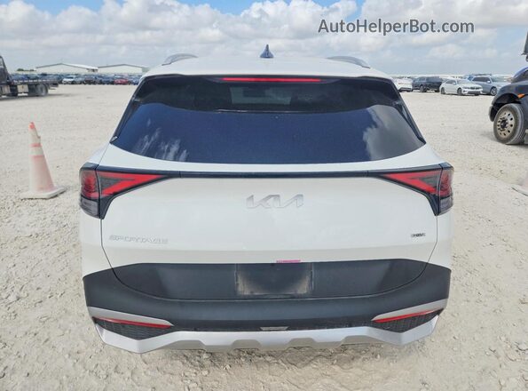 KNDPVCDGXS7187136 2025 KIA SPORTAGE White Вид ззаду