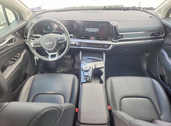 KNDPVCDGXS7187136 2025 KIA SPORTAGE White Вид панелі приладів
