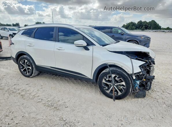 KNDPVCDGXS7187136 2025 KIA SPORTAGE White Передня права чверть