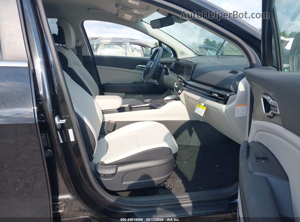 KNDPVDDG2T7266646 2026 KIA SPORTAGE HYBRID Black Вид салону спереду