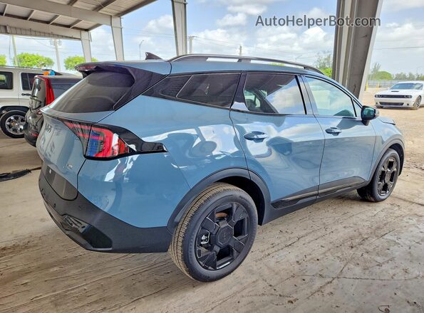 KNDPVDDG8T7396317 2026 KIA SPORTAGE Blue Rear right