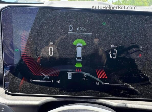 KNDPVDDG8T7396317 2026 KIA SPORTAGE Blue Instrument cluster view