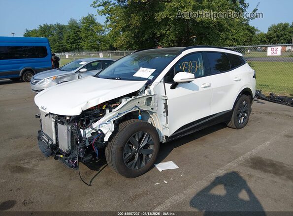 KNDPXCAG1P7037485 2023 KIA SPORTAGE HYBRID Белый Передняя левая четверть