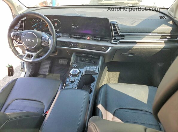 KNDPXCAG2P7011719 2023 KIA SPORTAGE White Widok deski rozdzielczej