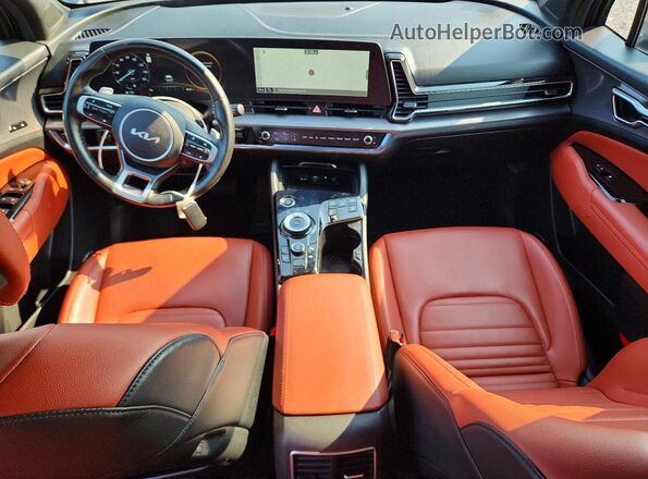 KNDPXCAG6P7037336 2023 KIA SPORTAGE Серый Вид панели приборов