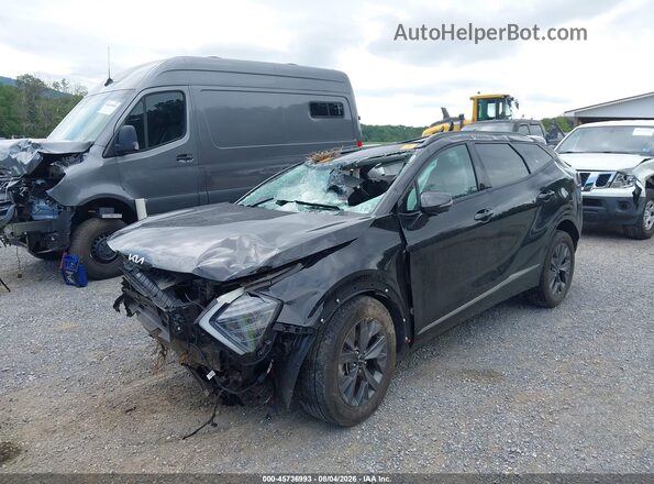 KNDPXCAG7P7021307 2023 KIA SPORTAGE HYBRID Black Vista frontal