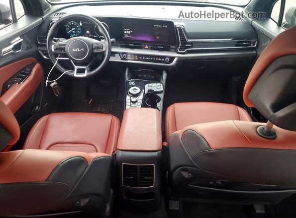KNDPXCAG7P7075853 2023 KIA SPORTAGE Gray Dashboard view