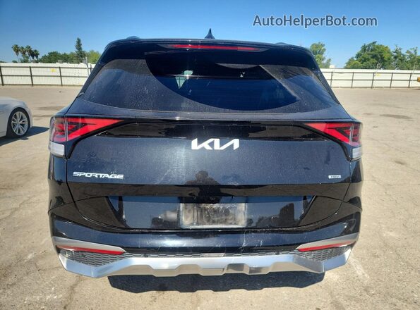 KNDPXCAG9P7032809 2023 KIA SPORTAGE Black Widok z tyłu