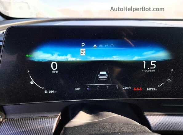 KNDPXCDG0R7134224 2024 KIA SPORTAGE Gray Instrument cluster view