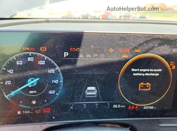 KNDPXCDG3R7135965 2024 KIA SPORTAGE Gray Instrument cluster view
