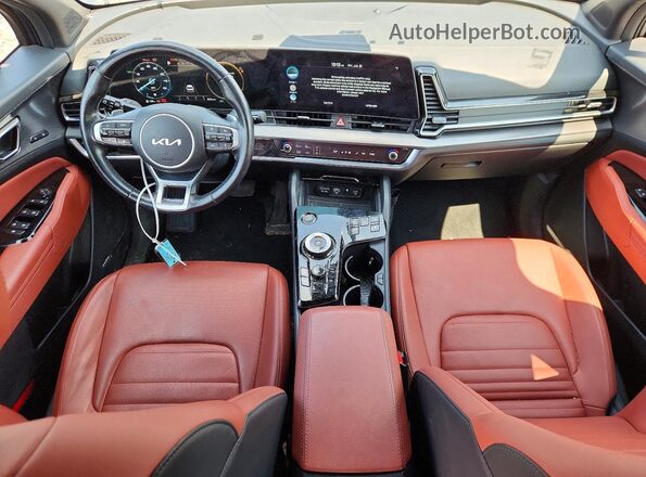 KNDPXCDG3R7135965 2024 KIA SPORTAGE Gray Dashboard view