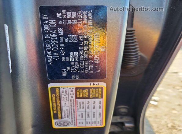 KNDPXCDG3R7135965 2024 KIA SPORTAGE Gray 360 interior view