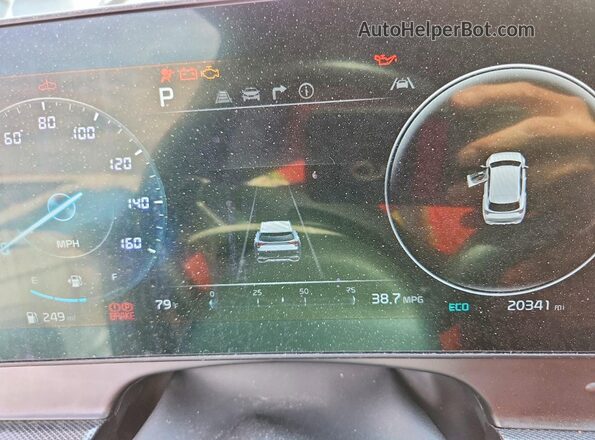 KNDPXCDG3S7177641 2025 KIA SPORTAGE Charcoal Вид щитка приладів