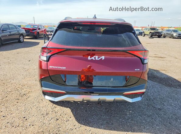 KNDPXCDG4R7167761 2024 KIA SPORTAGE Red Հետևի տեսք