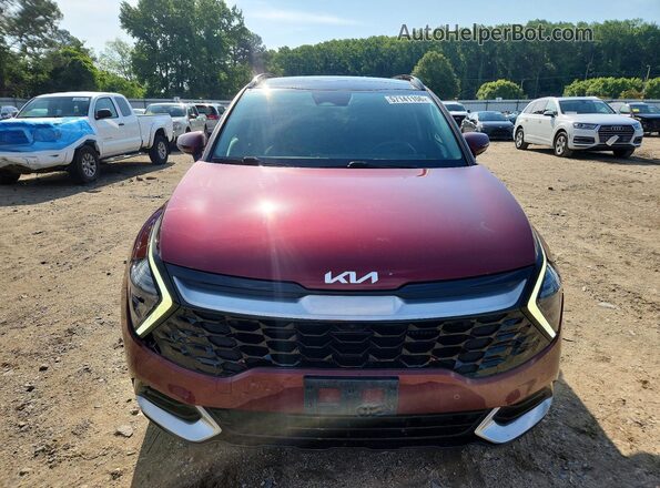 KNDPXCDG5R7167767 2024 KIA SPORTAGE Burgundy Vista frontal