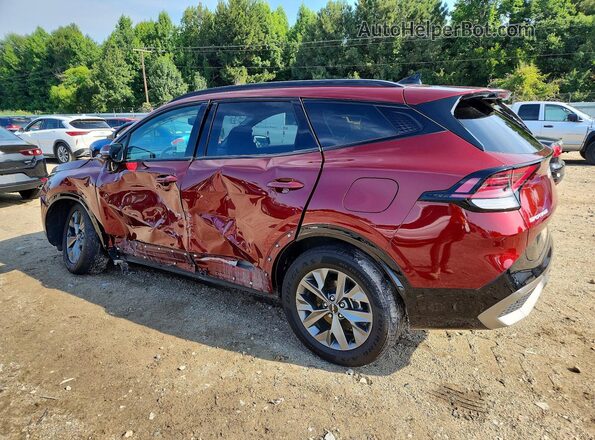 KNDPXCDG5R7167767 2024 KIA SPORTAGE Burgundy Trasero izquierdo