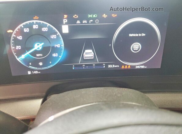KNDPXCDG6R7121123 2024 KIA SPORTAGE Gray Սարքավորումների վահանակի տեսք