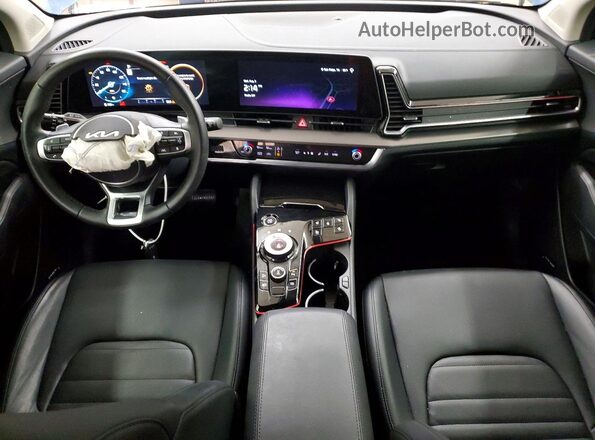 KNDPXCDG7R7124645 2024 KIA SPORTAGE Blue Widok deski rozdzielczej