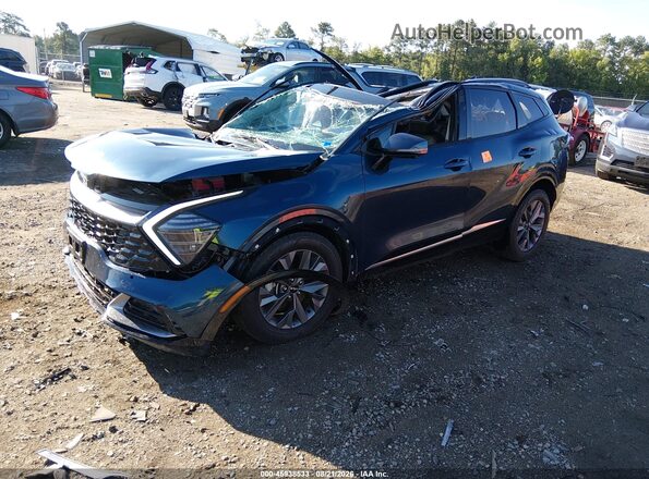 KNDPXCDG7S7177111 2025 KIA SPORTAGE HYBRID Blue Front left