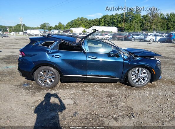 KNDPXCDG7S7177111 2025 KIA SPORTAGE HYBRID Blue Rear interior view