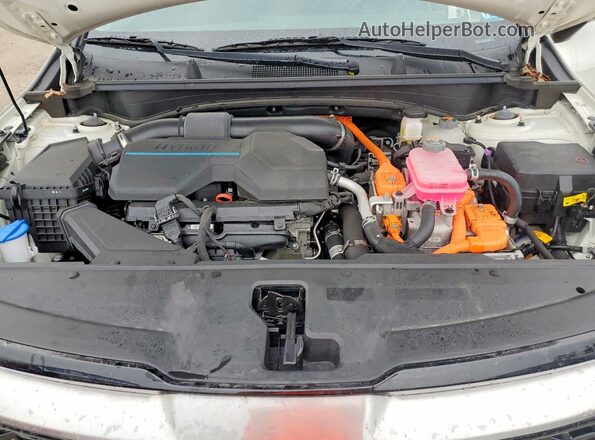 KNDPXCDGXR7161608 2024 KIA SPORTAGE White ძრავის განყოფილების ხედი