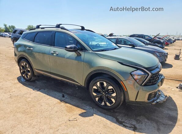KNDPYDAH0P7099049 2023 KIA SPORTAGE Green Передня права чверть