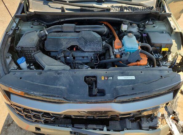 KNDPYDAH0P7099049 2023 KIA SPORTAGE Green Вид задньої частини салону