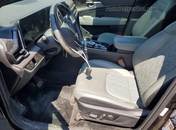 KNDPYDAH5P7114418 2023 KIA SPORTAGE Black წინა სალონის ხედი