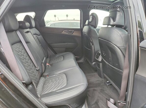 KNDPYDDH2T7340051 2026 KIA SPORTAGE Black Rear interior view