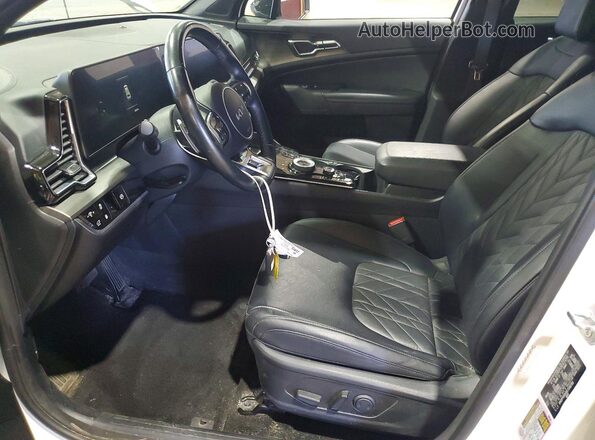 KNDPYDDH9S7190793 2025 KIA SPORTAGE White Vista interior delantera