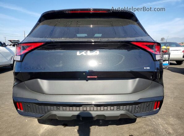 KNDPYDDHXS7226734 2025 KIA SPORTAGE Black Հետևի տեսք