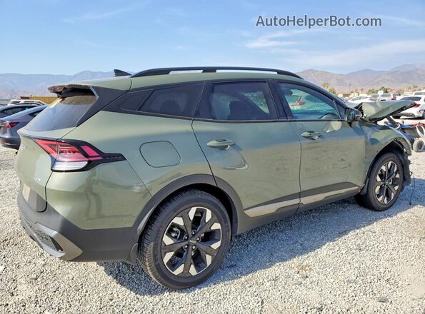 KNDPZDAH3P7033995 2023 KIA SPORTAGE Green უკანა მარჯვენა