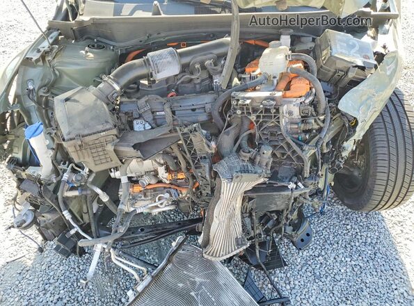 KNDPZDAH3P7033995 2023 KIA SPORTAGE Green ძრავის განყოფილების ხედი