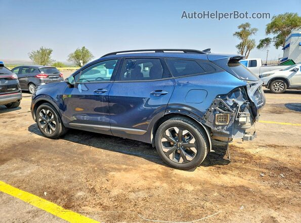 KNDPZDAH4P7065189 2023 KIA SPORTAGE Blue Trasero izquierdo