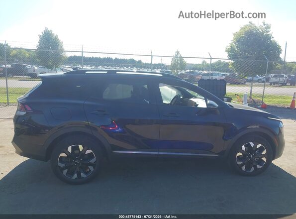 KNDPZDAHXP7035579 2023 KIA SPORTAGE PLUG-IN HYBRID Black Rear interior view