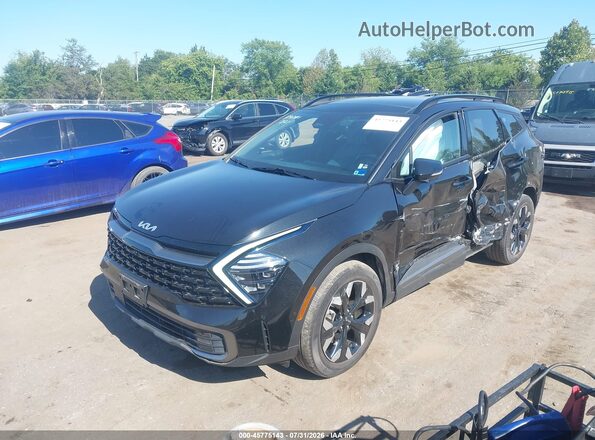 KNDPZDAHXP7035579 2023 KIA SPORTAGE PLUG-IN HYBRID Black Front left