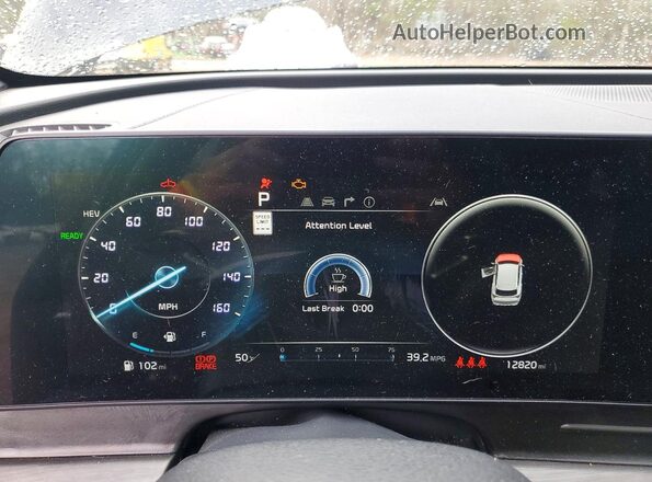KNDPZDDH1R7171940 2024 KIA SPORTAGE Black Widok zestawu wskaźników