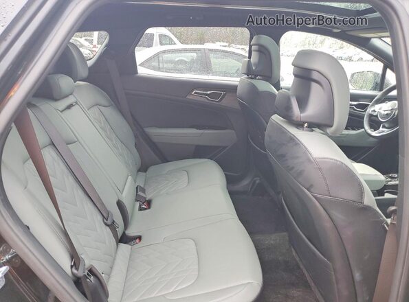 KNDPZDDH1R7171940 2024 KIA SPORTAGE Black Widok wnętrza z tyłu
