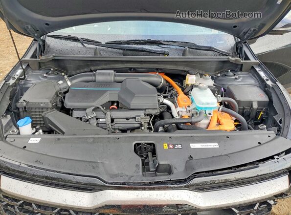 KNDPZDDH1R7171940 2024 KIA SPORTAGE Black Widok komory silnika