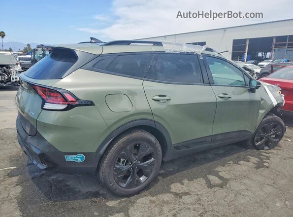 KNDPZDDH4S7240528 2025 KIA SPORTAGE Green Rear right