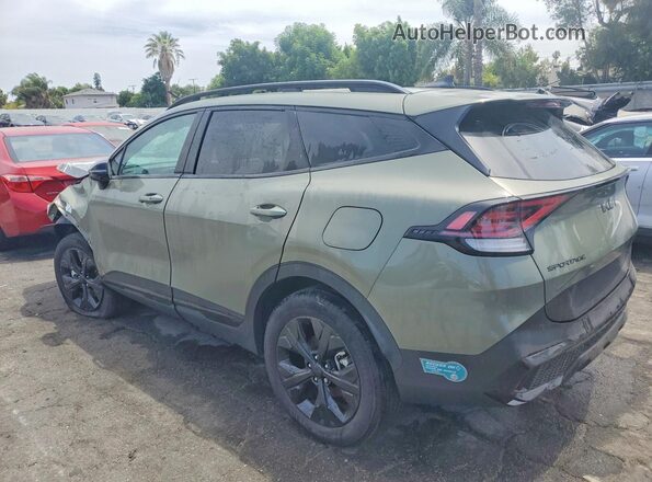 KNDPZDDH4S7240528 2025 KIA SPORTAGE Green Rear left